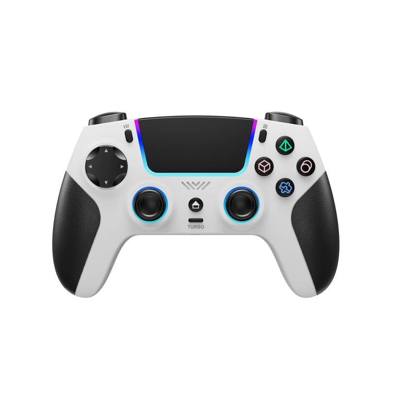 JORREP Wireless Controller for PS5 with RGB LED,TURBO, Dual Vibration, 6 Axis Gyro Sensor, Touchpad, Ergonomic for Playstation 5 Controller, Compatible with Playstation 5/Pc/Mac/Ios/Android/Steam