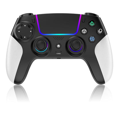 JORREP Wireless Controller for PS5 with RGB LED,TURBO, Dual Vibration, 6 Axis Gyro Sensor, Touchpad, Ergonomic for Playstation 5 Controller, Compatible with Playstation 5/Pc/Mac/Ios/Android/Steam