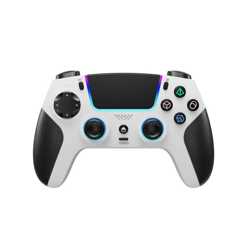 JORREP Wireless Controller for PS5 with RGB LED,TURBO, Dual Vibration, 6 Axis Gyro Sensor, Touchpad, Ergonomic for Playstation 5 Controller, Compatible with Playstation 5/Pc/Mac/Ios/Android/Steam